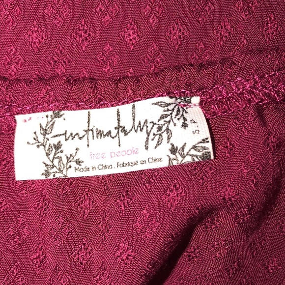 Free People size small pomegranate sexy dress - Picture 5 of 7